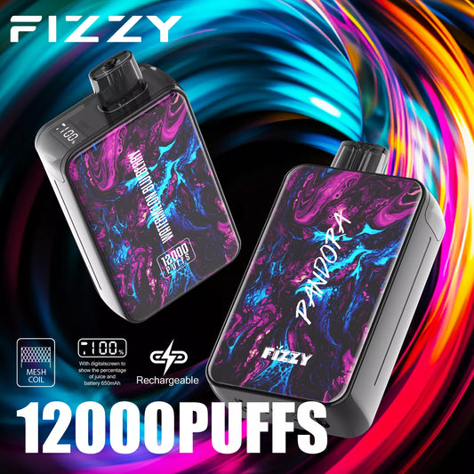 Vape Desechable Fizzy Pandora – Hasta 12.000 Caladas