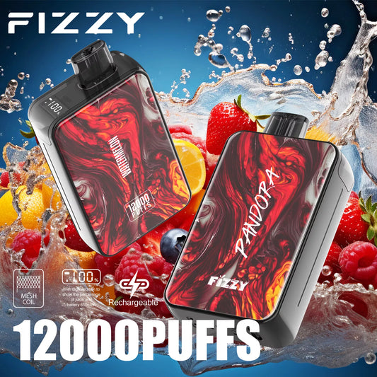 Vape Desechable Fizzy Pandora – Hasta 12.000 Caladas
