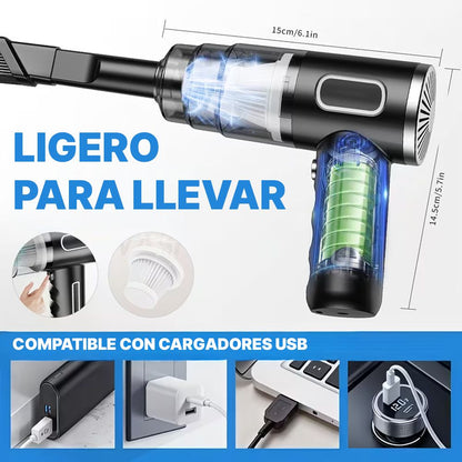🧹 Aspirador de Mano Sin Cable – Potente y Versátil