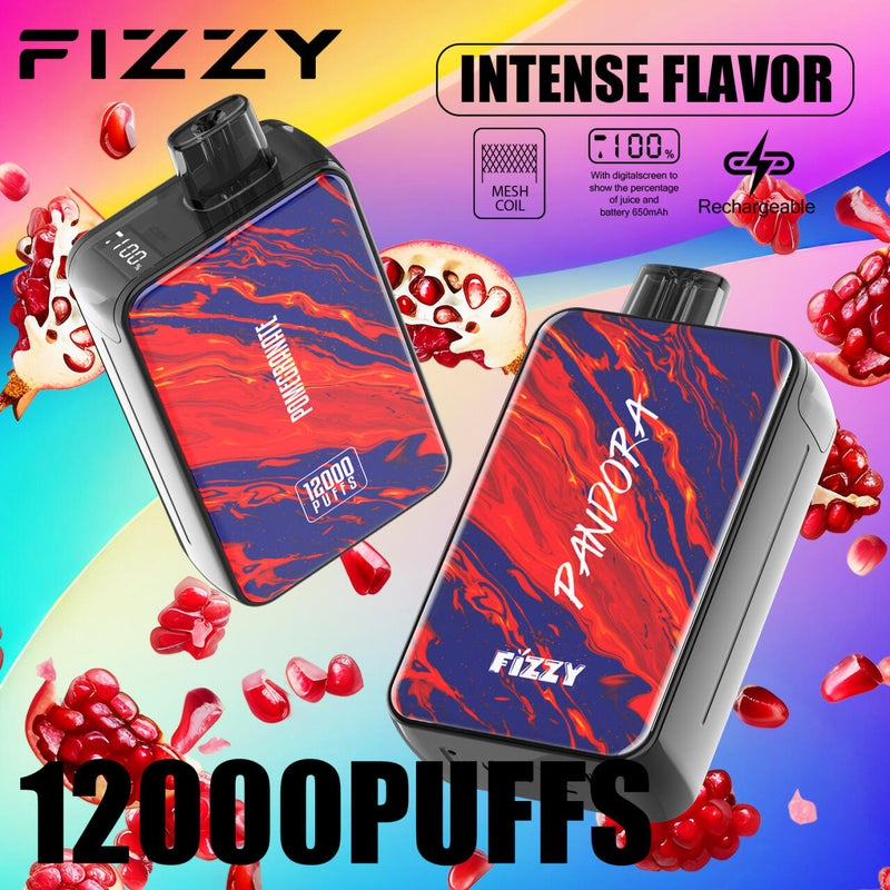 Vape Desechable Fizzy Pandora – Hasta 12.000 Caladas