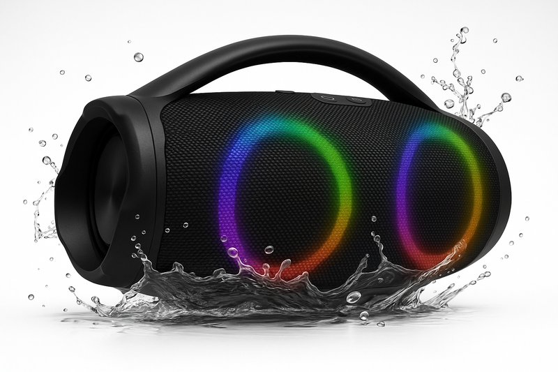 🔊 Altavoz Boombox Bluetooth Portátil